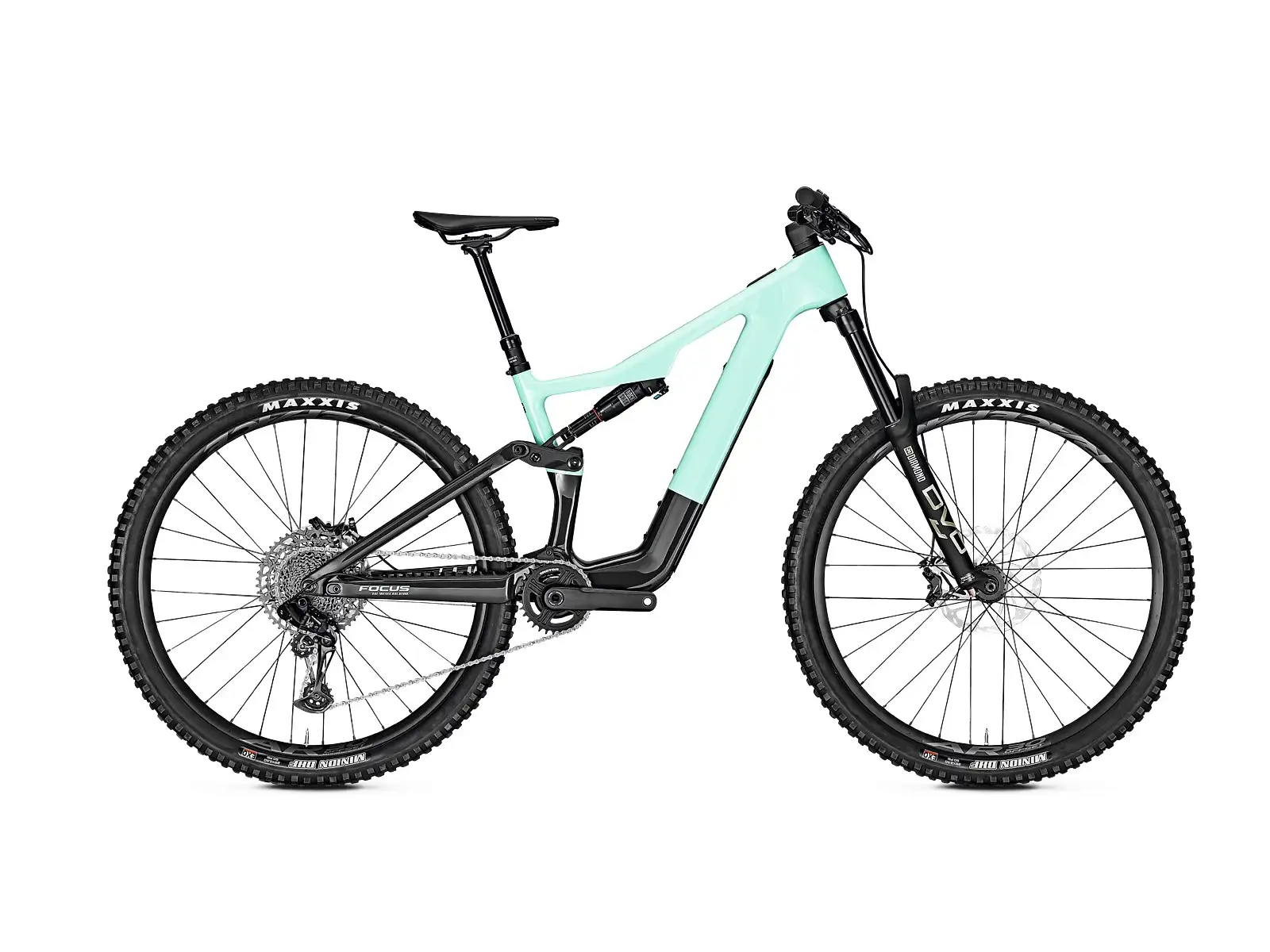 Focus JAM2 SL 8.7 DI 430 Wh horský elektrobicykel Poolgreen/Carbon glossy