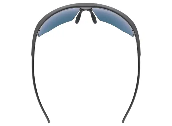 Uvex Aerios Okuliare Black Matt / Mir. Red