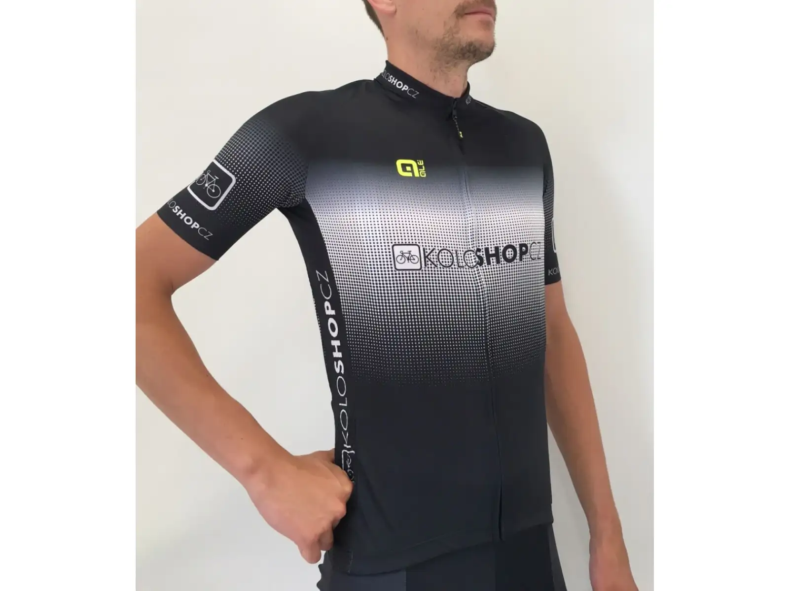 Alé Prime pánsky dres s krátkym rukávom Coloshop black