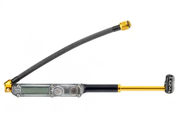 Lezyne Digital Shock Drive pumpa čierna/zlatá