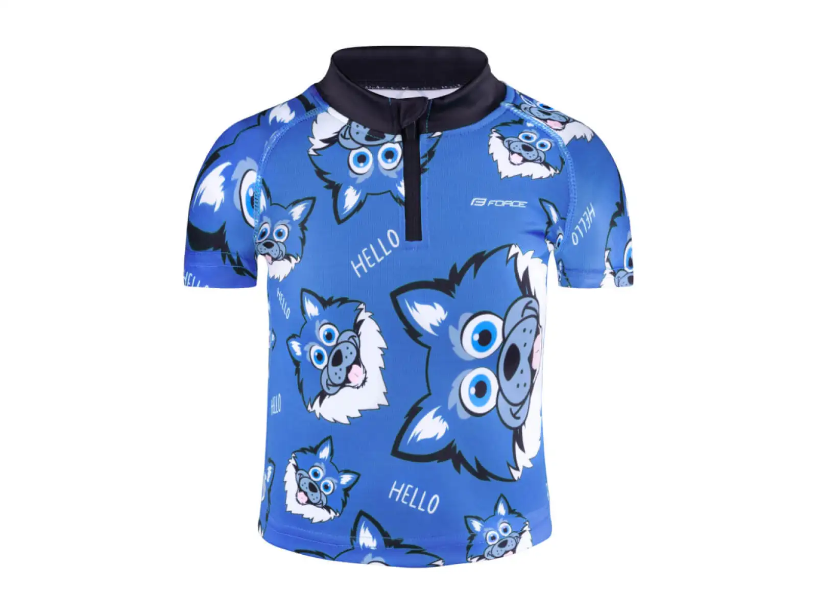 Force Wolfie Kid detský dres modrá