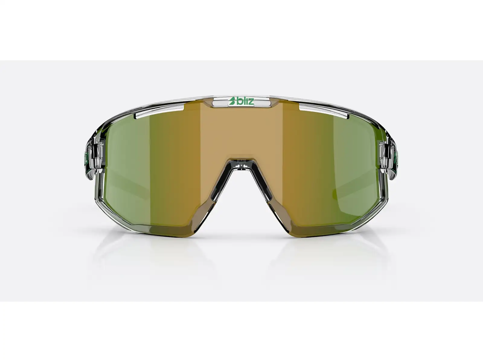 Bliz Fusion slnečné okuliare Transparent White/Brown Green Multi