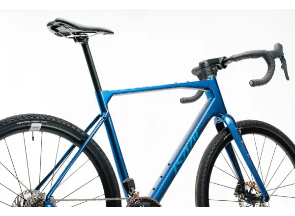 Isaac Kaon GRX610/820 2x12 gravel bicykel Saphire Blue