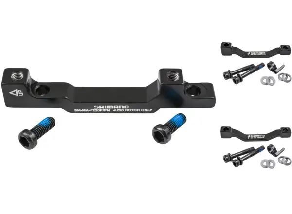 Shimano SM-MA-F220 adaptér kotúčovej brzdy 220 mm, P/PL2, predný