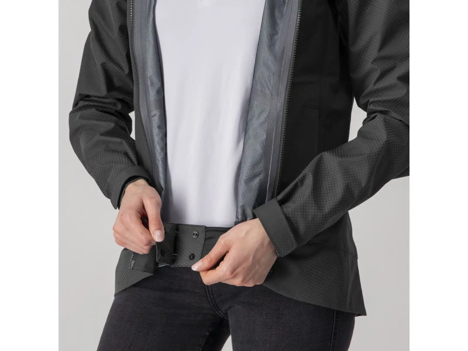 Castelli Commuter Reflex dámska bunda Light Black