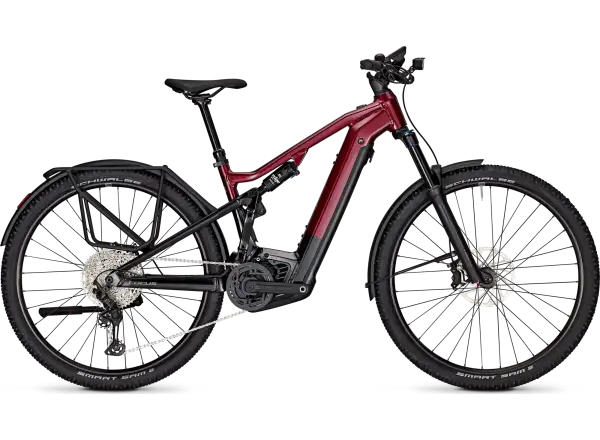 Focus Thron2 6.8 EQP DI 625 Wh celoodpružený elektrobicykel Mahagonyred/Magicblack