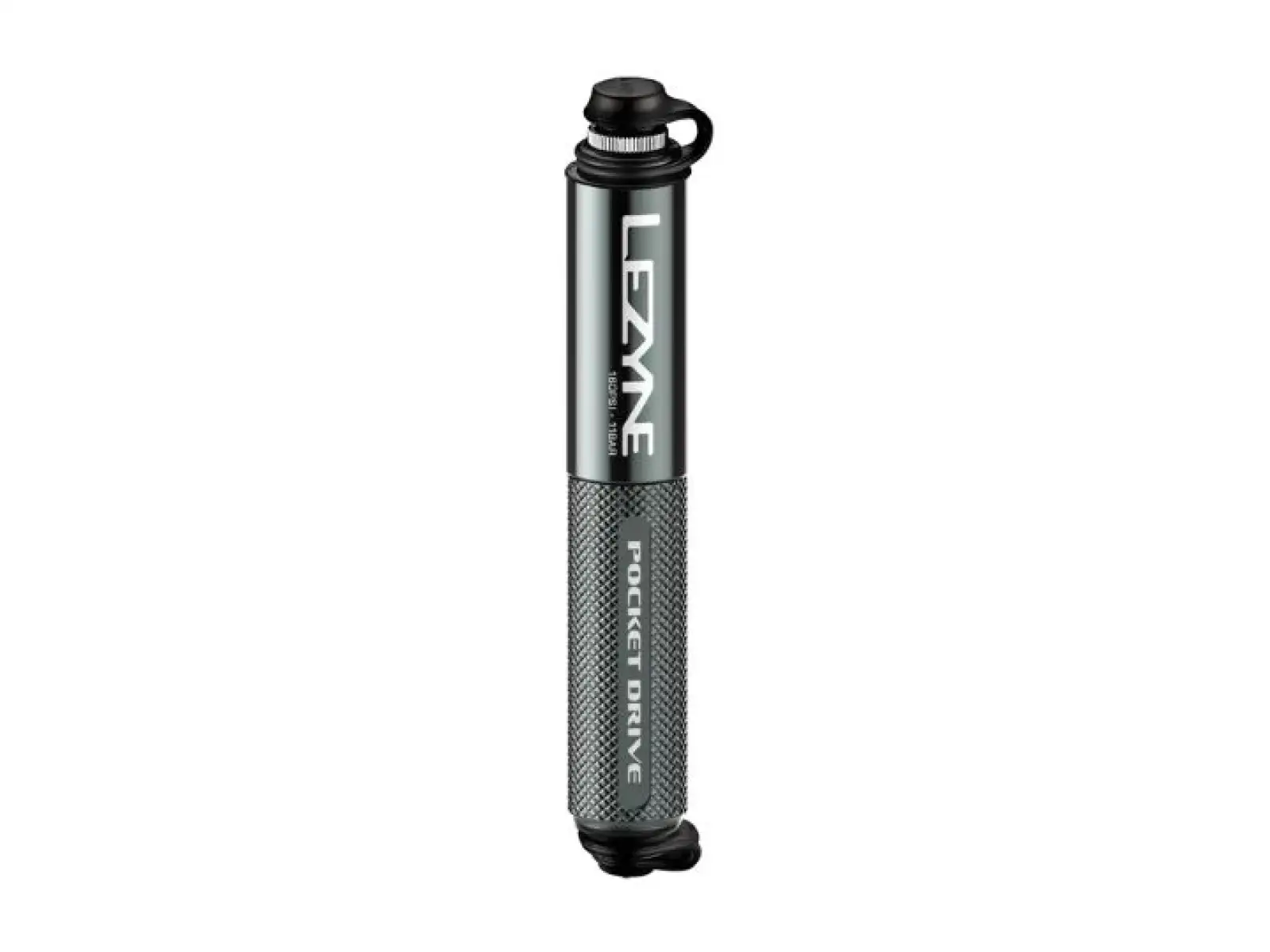 Lezyne Pocket Drive Lite pumpa grey/hi-gloss