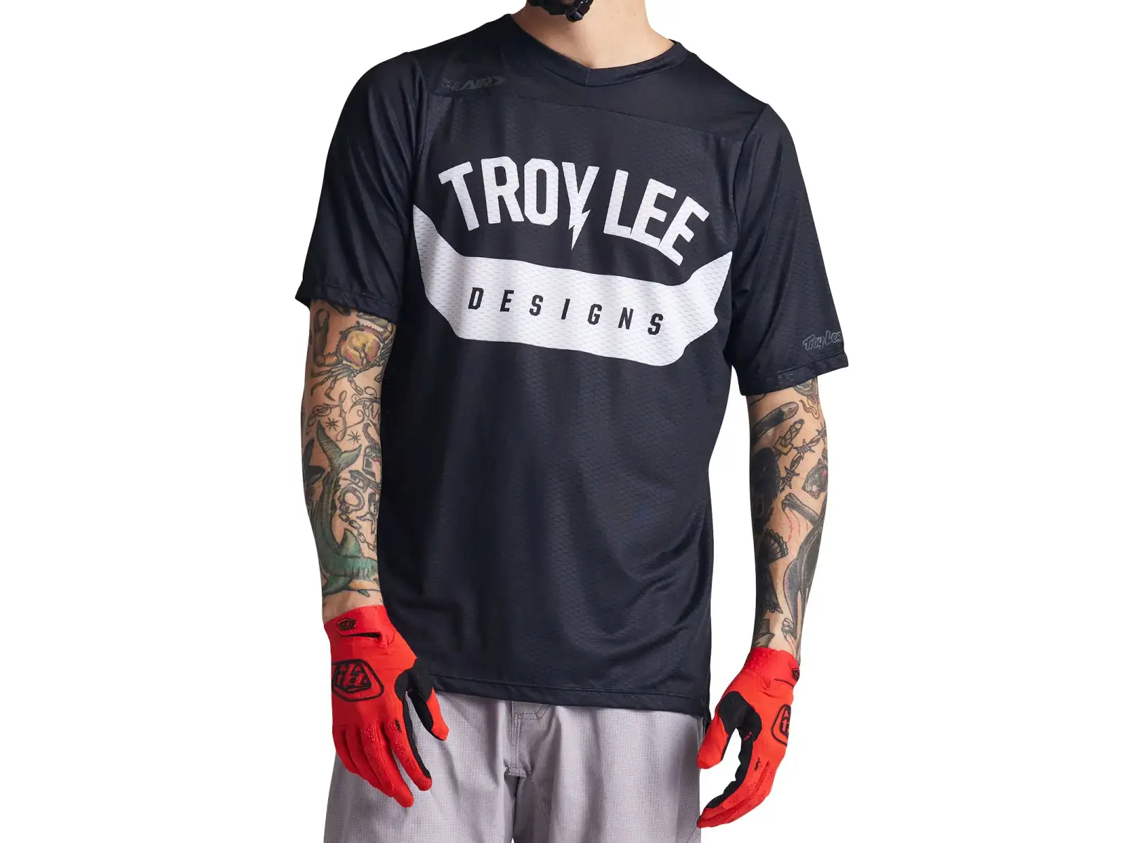 Troy Lee Designs Skyline Air pánský dres s kraťkým rukávom Aircore Black