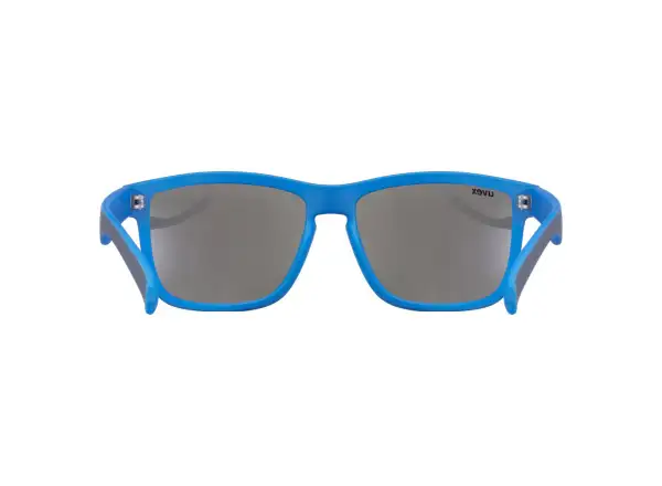Uvex LGL 39 okuliare Grey Mat Blue/Mirror Blue