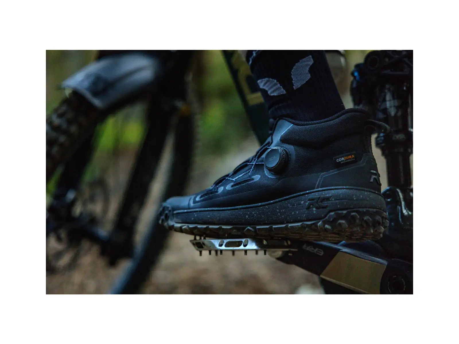 Ride Concepts Tallac Mid Clip BOA pánske tretry čierna/Charcoal