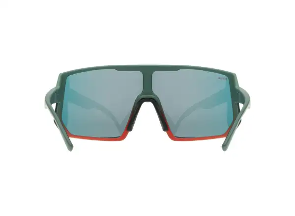 Uvex Sportstyle 235 okuliare Moss Green Grapefruit Mat/Mirror Red (Cat. 2)