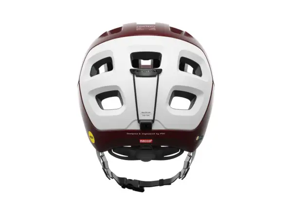 POC Tectal Race MIPS prilba Garnet Red/Hydrogen White Matt