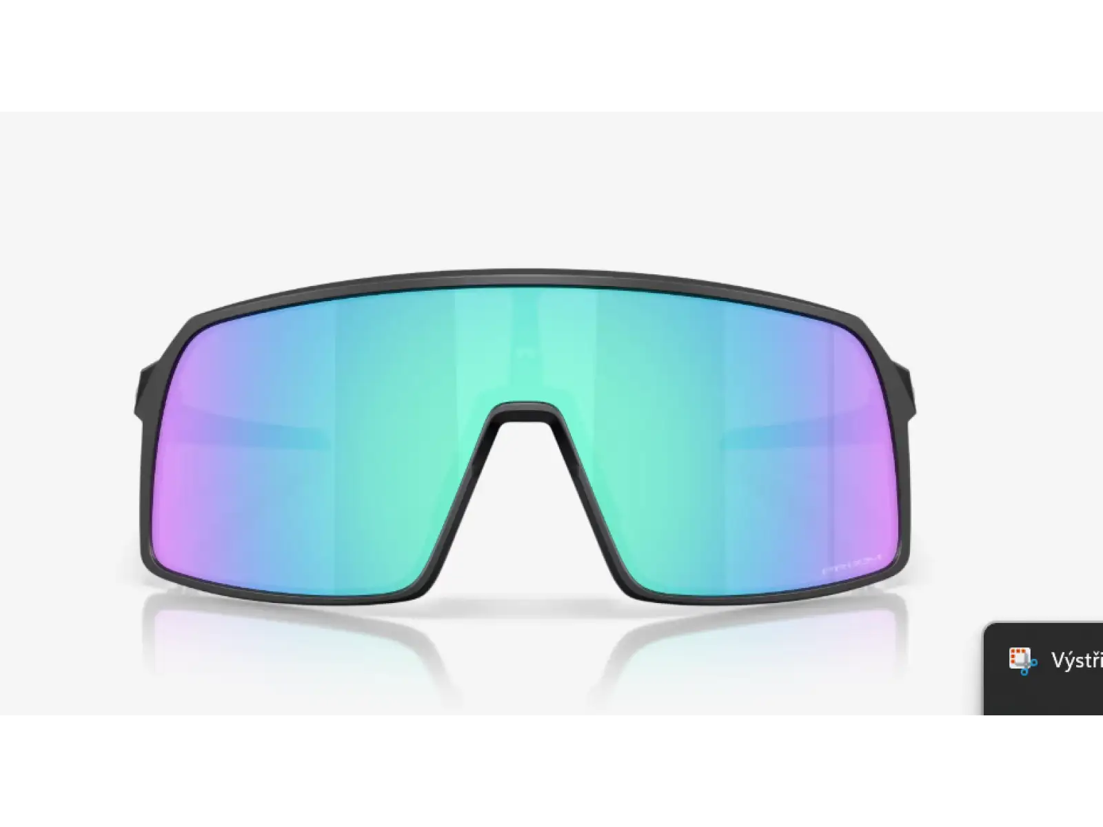Oakley Sutro slnečné okuliare Matte Black/Crystal Blue/Prizm Sapphire