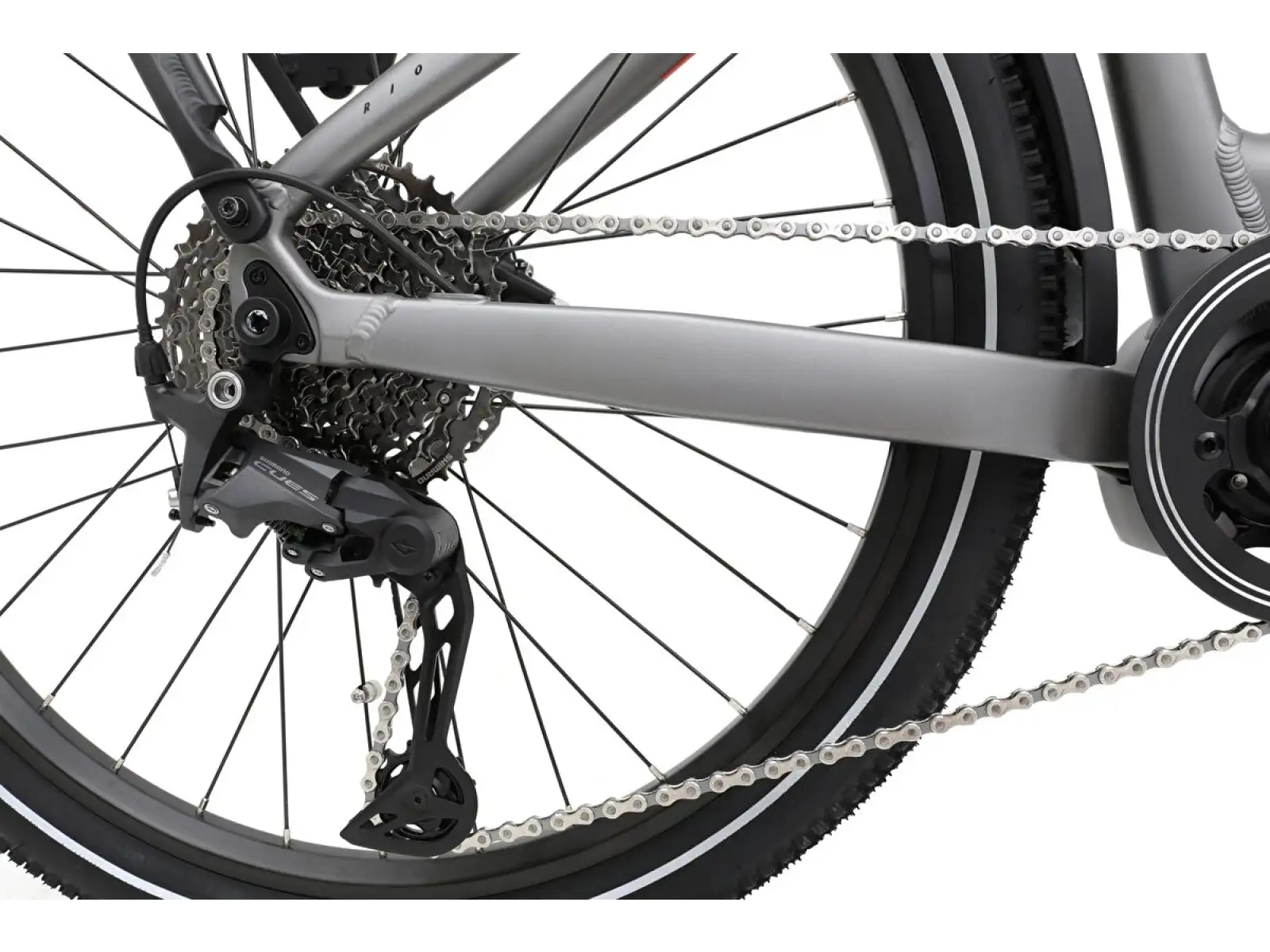 APACHE Rio Grande 1 MX 720 Wh nízkonástupový elektrobicykel antracitová