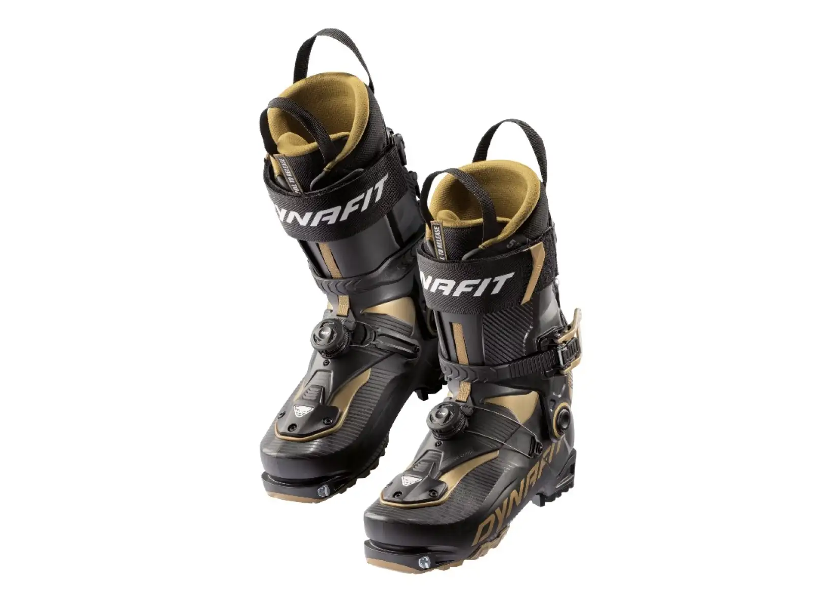 Dynafit Ridge Pro skialpové topánky Black Out Gold