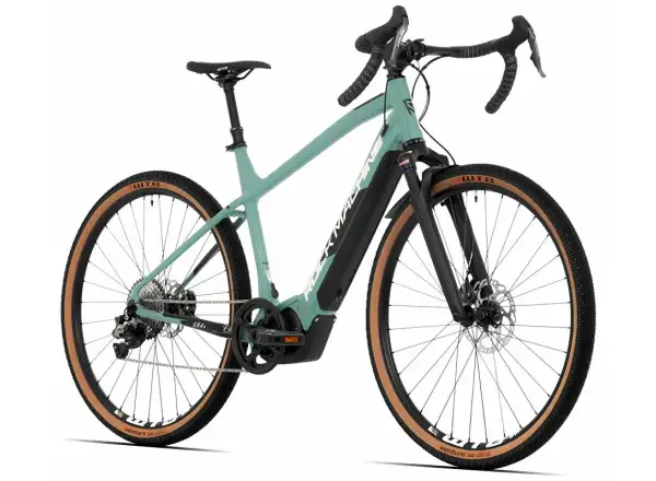 Rock Machine Gravelride e700 Di2 gravel e-bike mint/silver