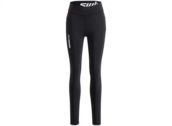 Swix Roadline dámske elastické nohavice Black