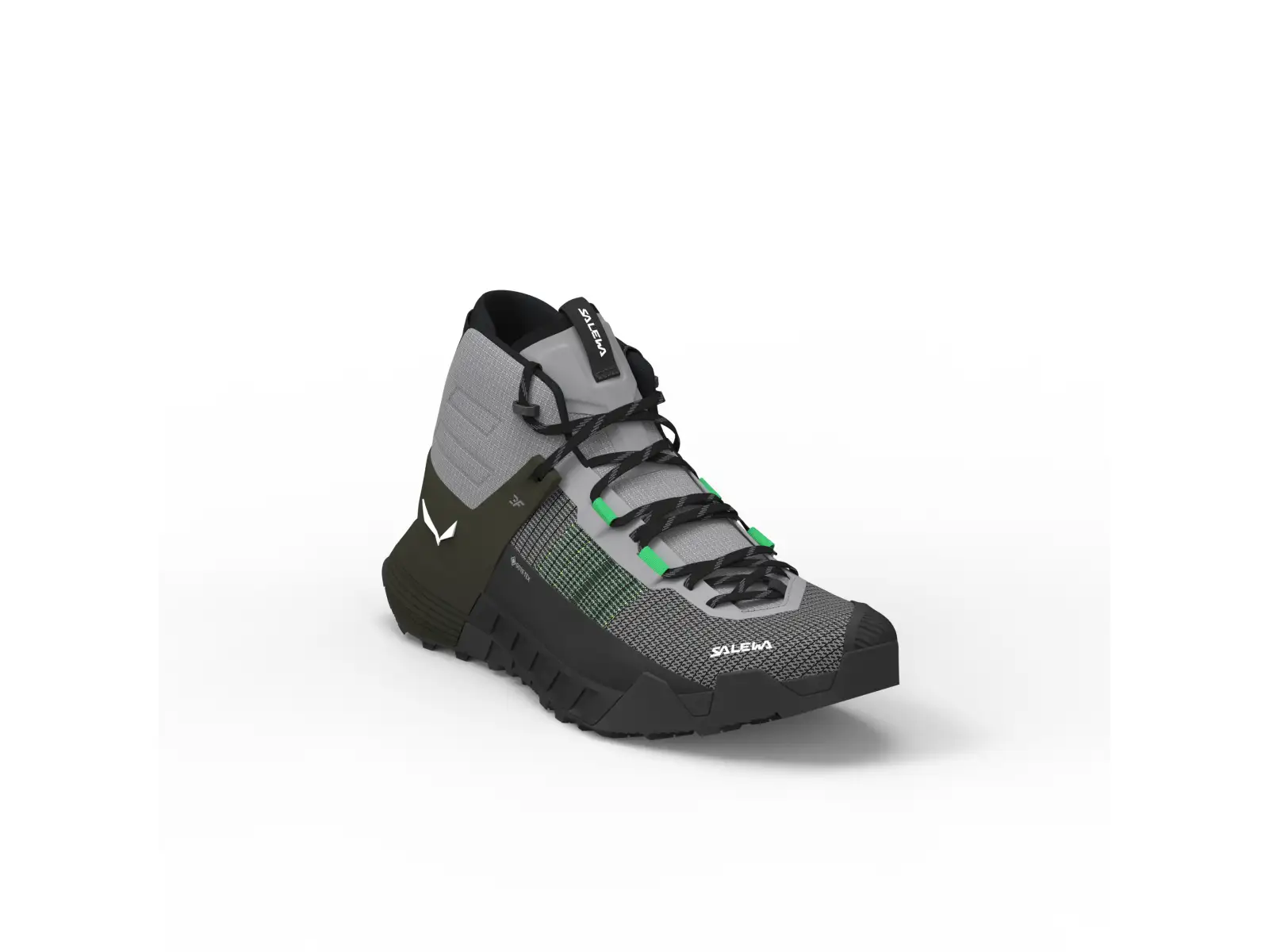 Salewa Wildfire NXT Mid GTX pánske topánky Alloy/Dark Olive