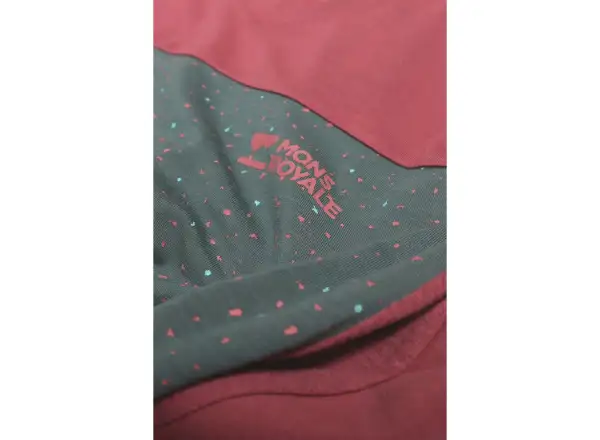 Mons Royale Redwood Enduro VLS dámsky dres s dlhým rukávom terracotta / terrazzo