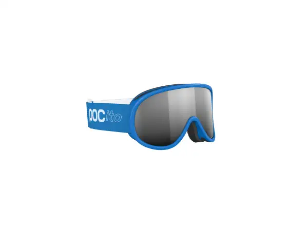 POC POCito Retina detské lyžiarske okuliare Fluorescent Blue/Partly Sunny Silver