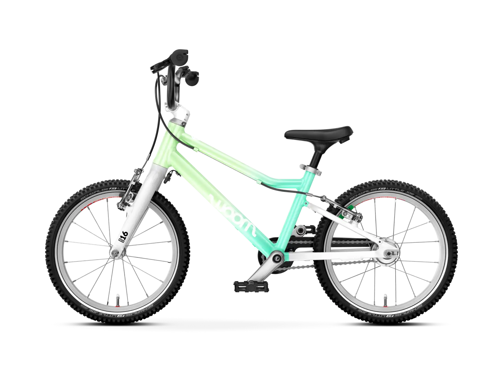 Woom GO 3 Automagic detský bicykel 16 Spearmint Crush Limited
