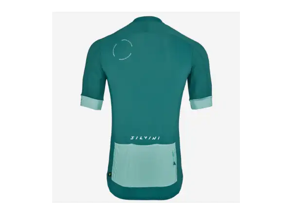 Silvini Carnio pánsky dres krátky rukáv Olive Ocean