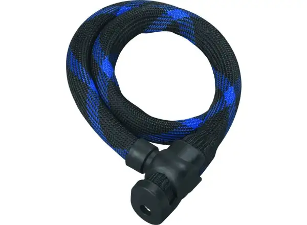 Abus Ivera Cable 7220/85 zámok čierna/modrá