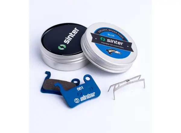 Sinter Shimano A Type brzdové doštičky polymér modrá