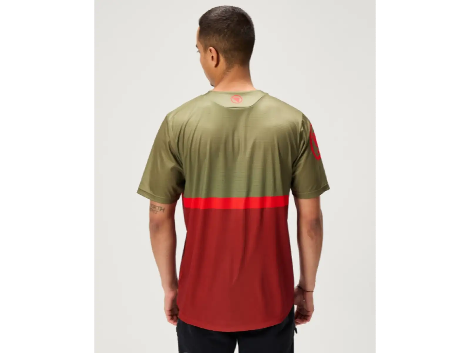 Endura SingleTrack Core Tee II pánsky dres krátky rukáv Tweed Green