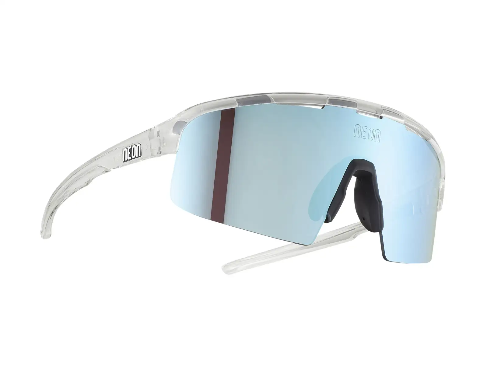 Neon Arrow 2.0 Small okuliare Crystal Shiny/Mirror Super White