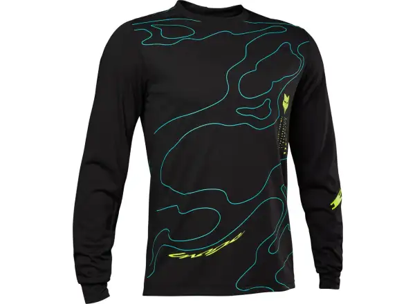 Fox Ranger Lunar Dr Md Ls pánsky dres dlhý rukáv Black