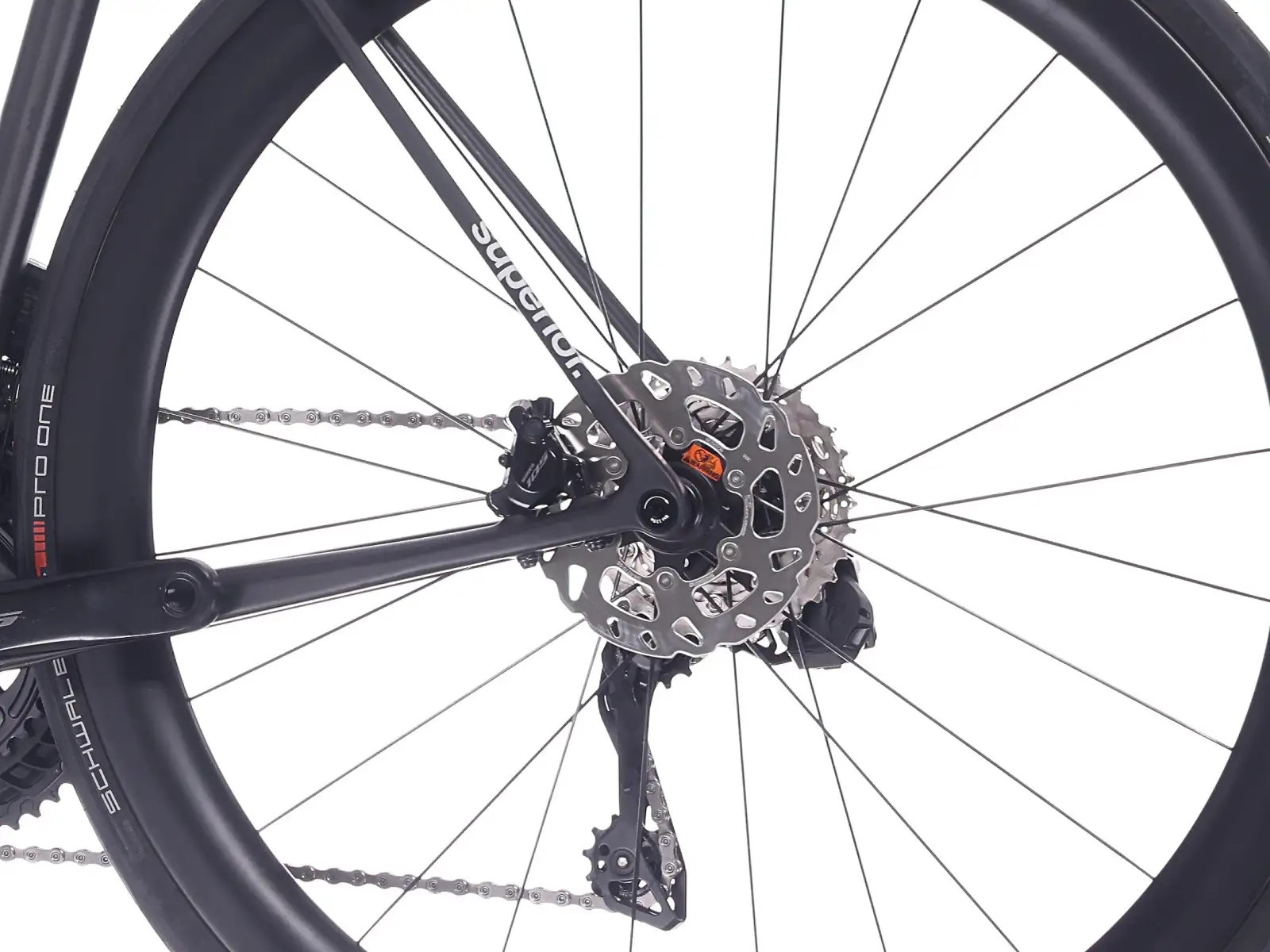 Superior RR 9.6 cestný bicykel Matte Carbon / White