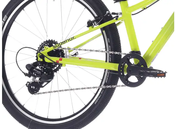 Superior RACER 24 detský bicykel Matte Radioactive Yellow