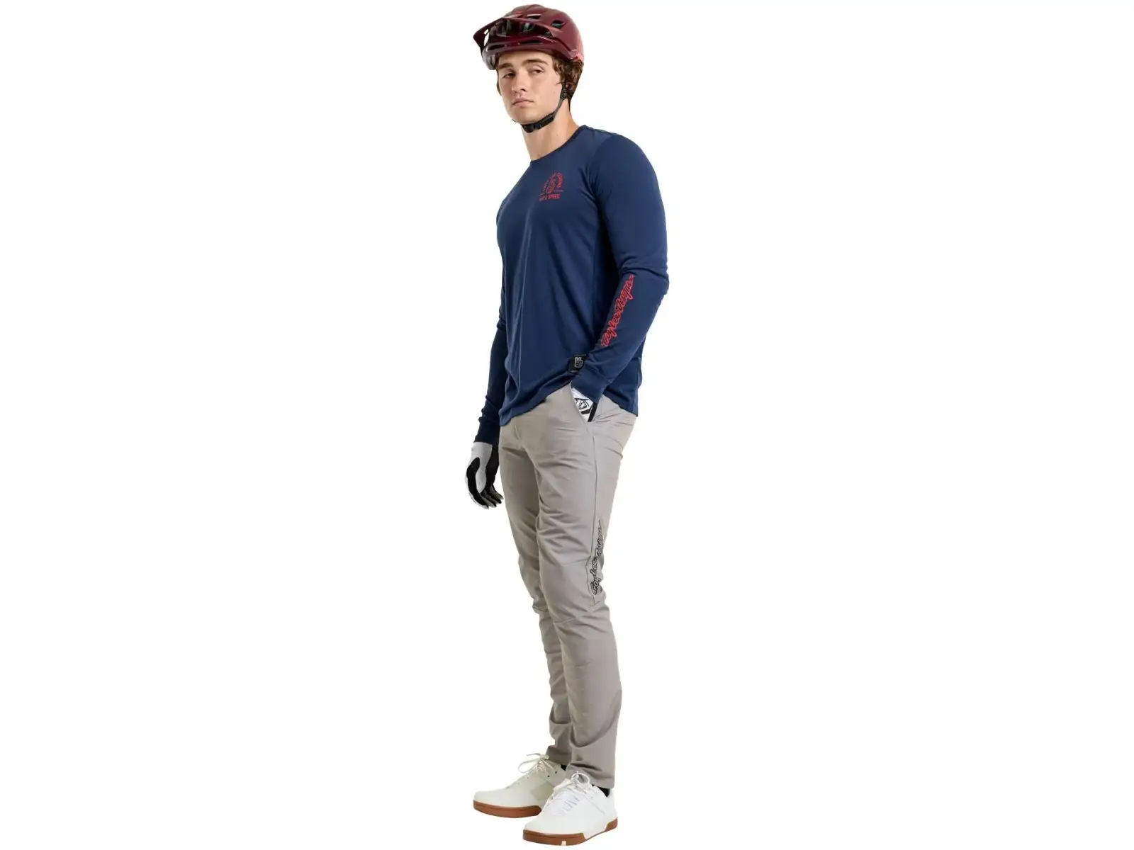 Troy Lee Designs Skyline Ride Tee pánsky dres dlhý rukáv Locals Midnight