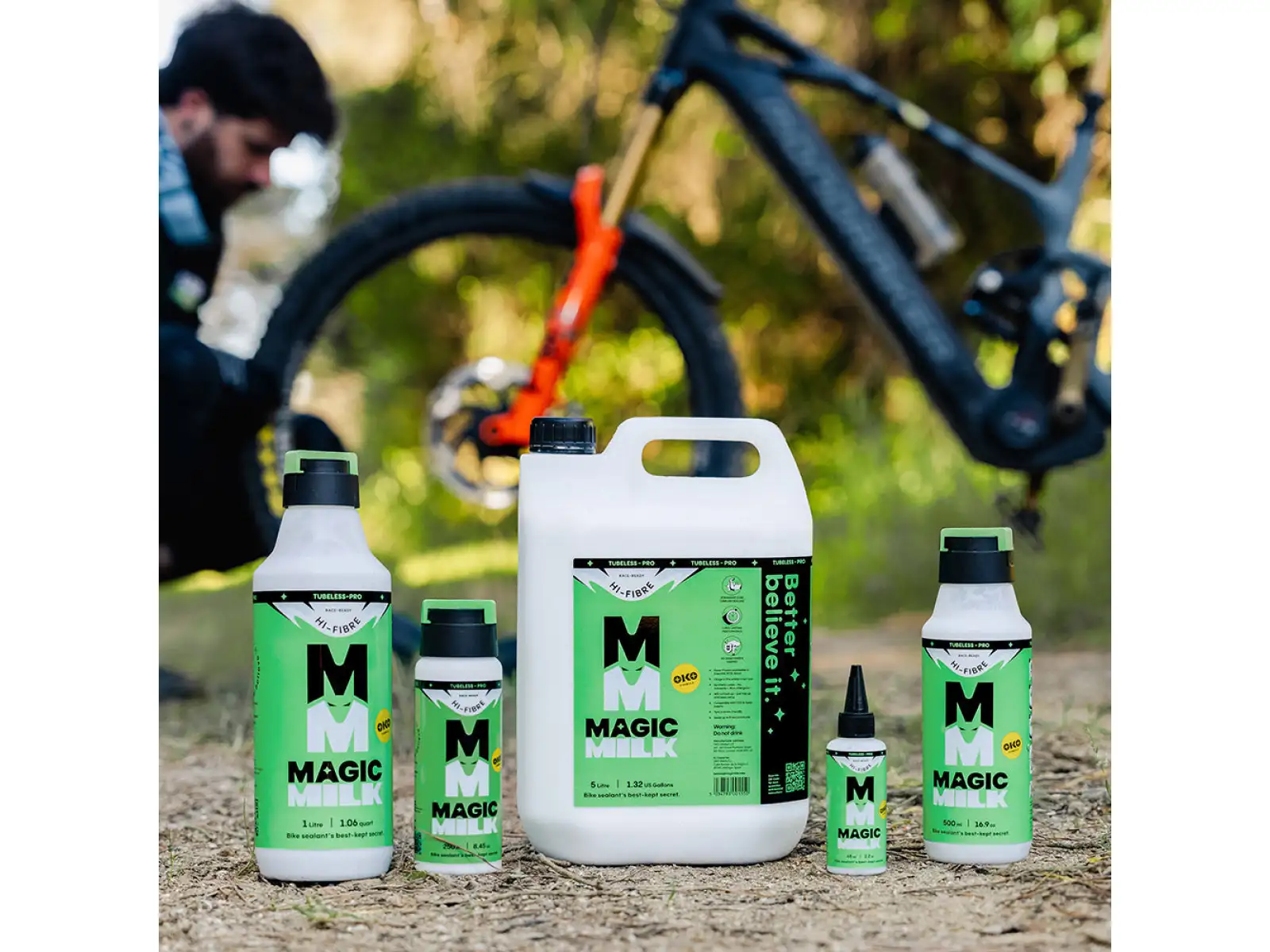 MAGIC MILK bezdušový tmel Hi-Fibre Tubeless Pro 65ml