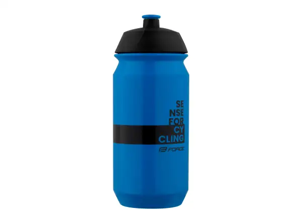 Force Fine cyklistická fľaša 500 ml modrá/čierna