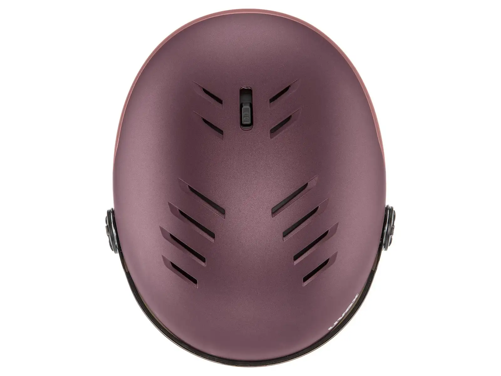 Uvex Wanted Visor lyžiarska prilba bramble/antique rose