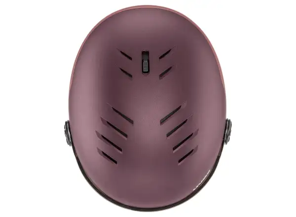 Uvex Wanted Visor lyžiarska prilba bramble/antique rose