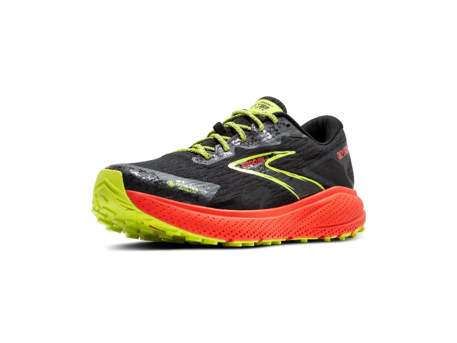 Brooks Divide 5 GTX pánske bežecké topánky červená.
