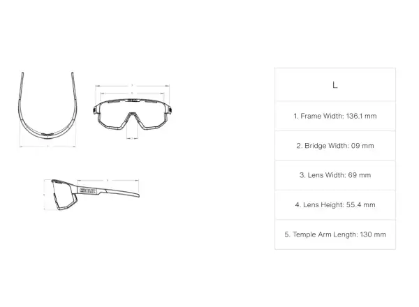 Bliz P002 slnečné okuliare Matte White/Nano Optics Nordic Light Coral/Orange Blue Mult