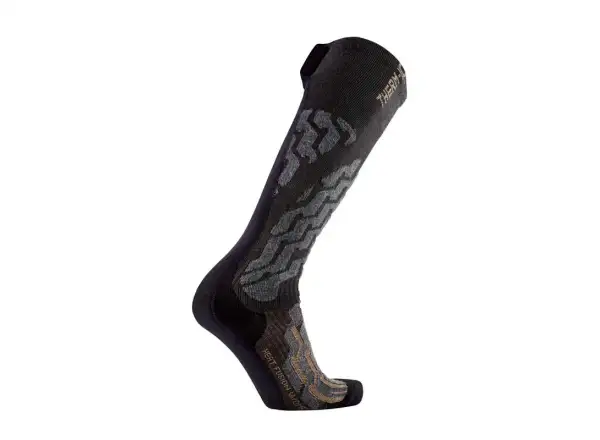 Thermic PowerSock Heat Fusion Dámske vyhrievané ponožky Black/Grey