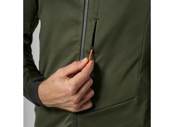 Salewa Sella Crevasse pánska mikina Dark Olive