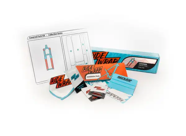 RideWrap set ochranných fólií na odpruženú vidlicu 60 % pokrytie