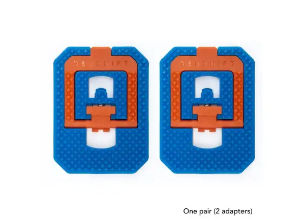 REDSHIFT pedály Mousetrap Pedal Adapter Blue/Orange