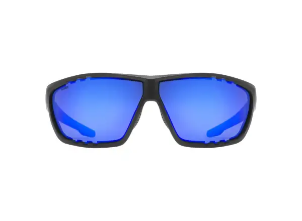 Uvex Sportstyle 706 okuliare Black Mat/Mirror Blue
