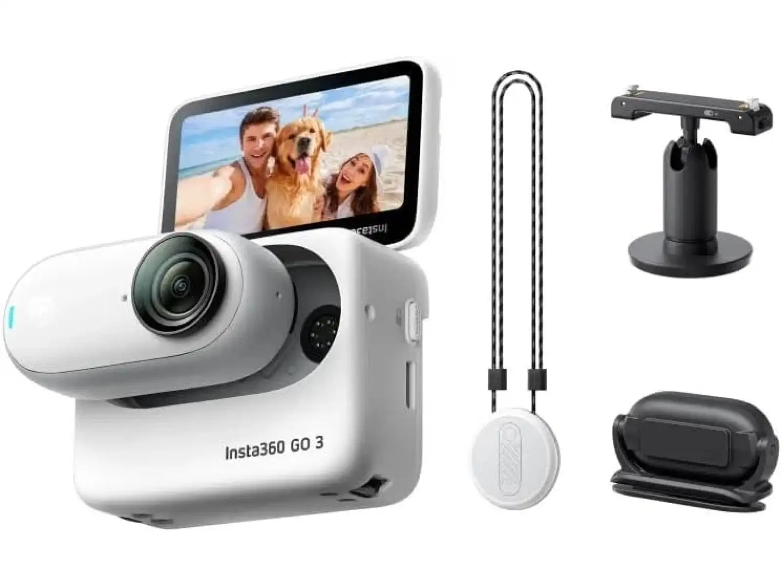 Insta360 GO 3 - 128 GB kamera biela