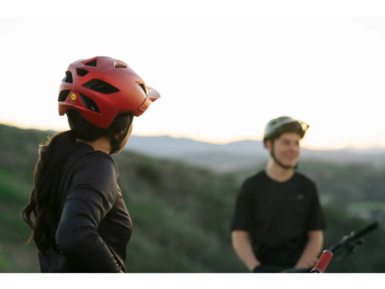 Troy Lee Designs Flowline SE MIPS prilba Radian Charcoal/Red