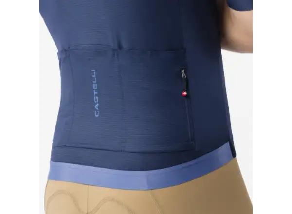 Castelli Espresso 2 pánsky dres krátky rukáv Belgian Blue