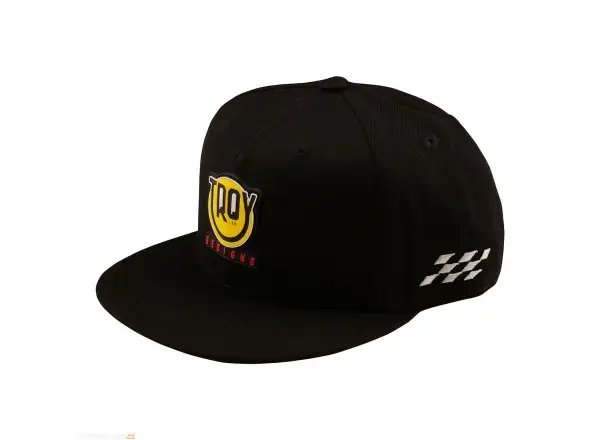 Troy Lee Designs Flat Bill Happy Dayz šiltovka Black