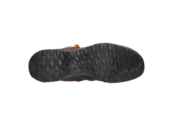 Salewa MS Wildfire Leather Pánske topánky Black/Fluo Orange